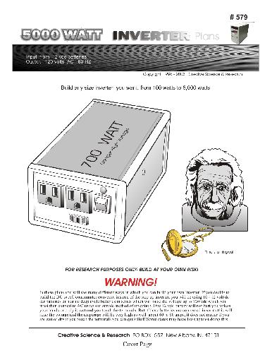 579 - 5000 Watt Inverter