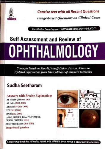 Self assessment and review of ophthalmology