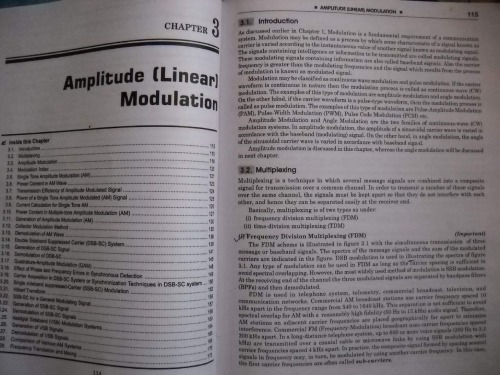 Communication systems (analog and digital)