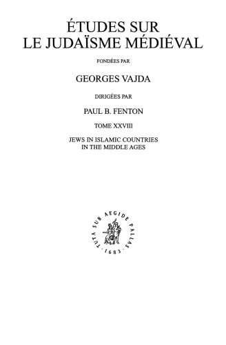 Jews in Islamic countries in the Middle Ages