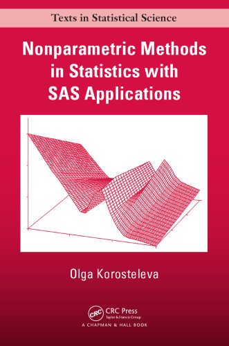 Nonparametric Methods in Statistics with SAS Applications.