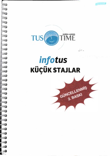 Tustime İnfotus Küçük Stajlar