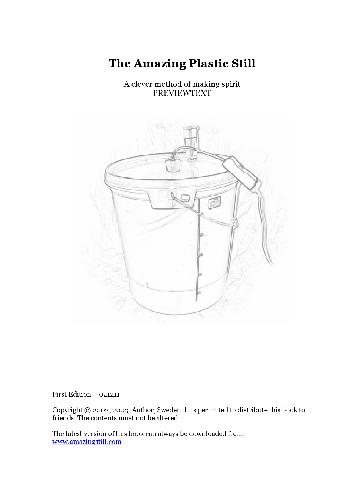 Amazing Plastic Still Clever Method of Making Spirit