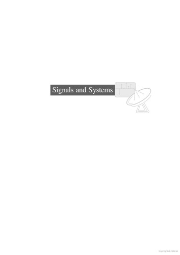 Signals and Systems