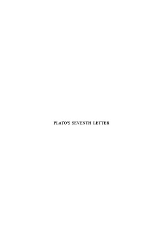 Plato’s Seventh Letter