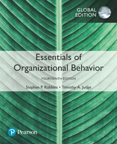 Essentials of organizational behavior