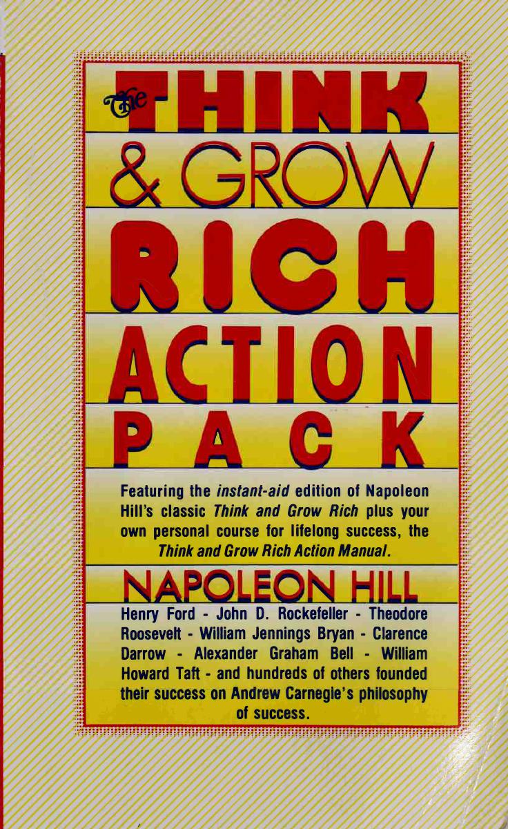 The think & grow rich action pack