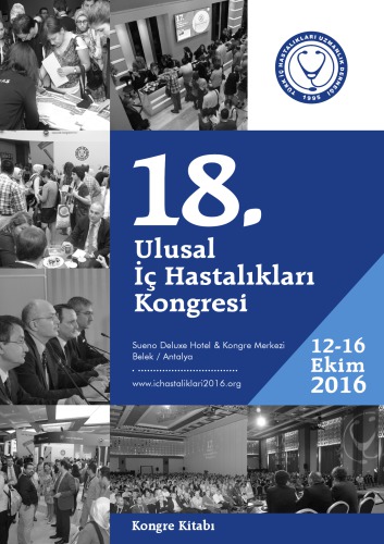 18.Ulusal İç Hastaliklari Kongresi Kitapçığı
