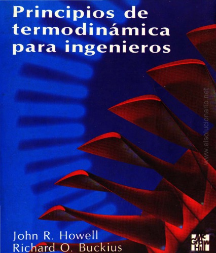 Principios de termodinámica para ingeniería [Principios de termodinámica para ingenieros]