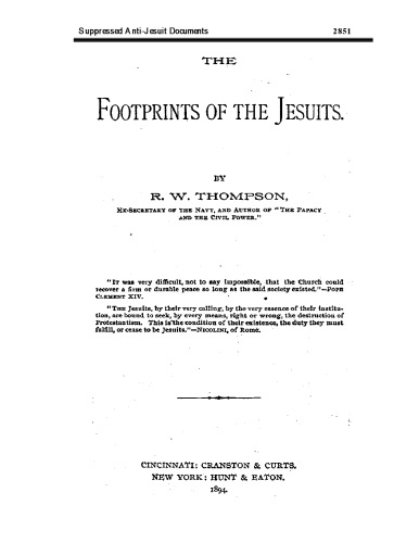 The footprints of the Jesuits