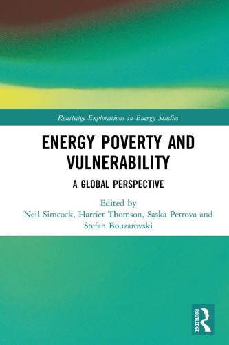 Energy Poverty and Vulnerability: A Global Perspective