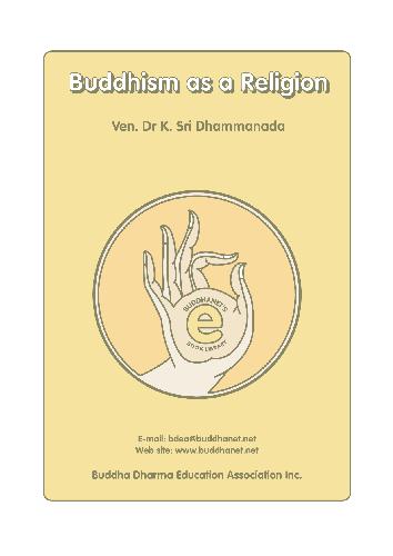 Introduccion a la Filosofia Budista 