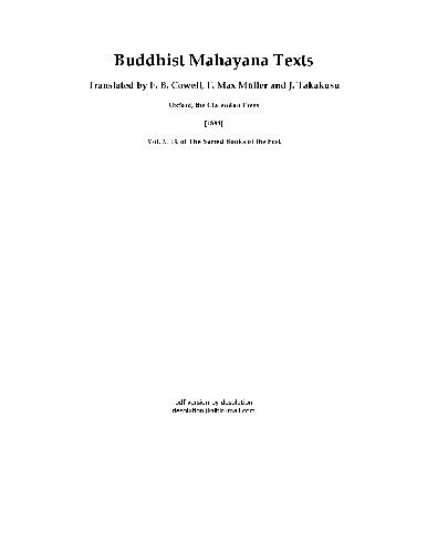 Buddhist Mahayana Texts