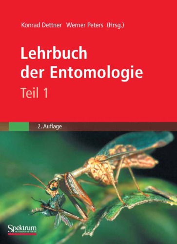 Lehrbuch der Entomologie. [Teil 1]
