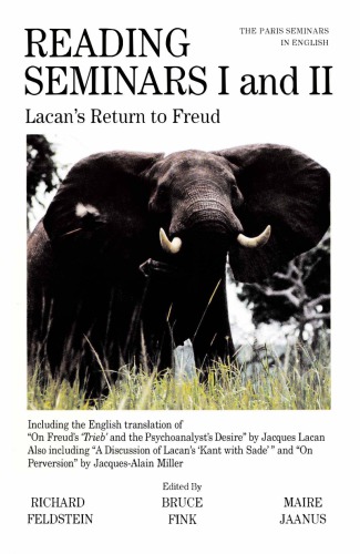 Reading Seminars I and II: Lacan’s Return to Freud