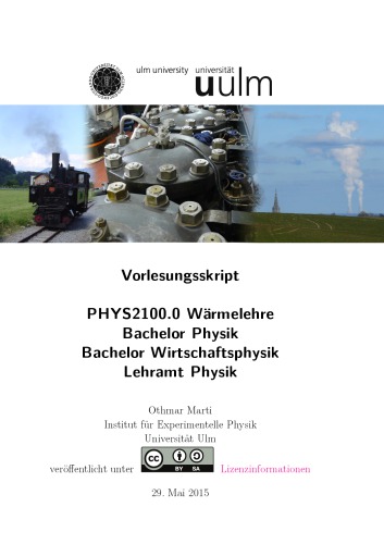 Wärmelehre (Skript)