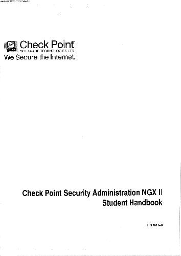 Security Administration II NGX