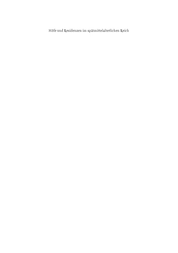 Ein dynastisch-topgraphisches Handbuch