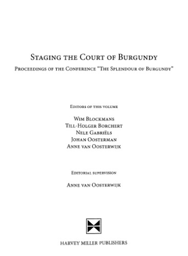 Staging the Court of Burgundy
