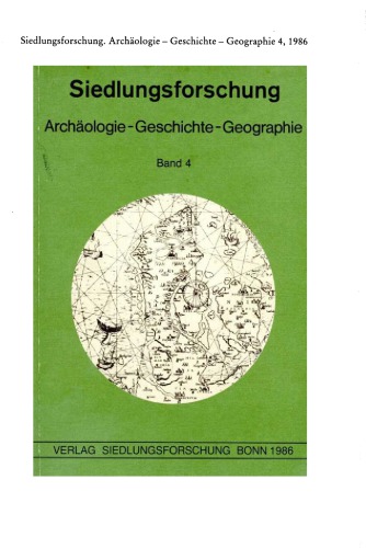 Siedlungsforschung - Archäologie-Geschichte-Geographie