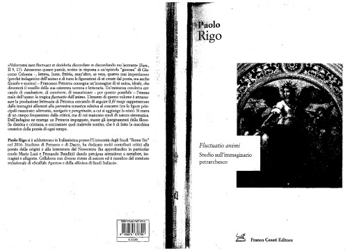 Fluctuatio animi. Studi sull’immaginario petrarchesco