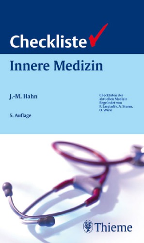 Checkliste Innere Medizin 253 Tabellen