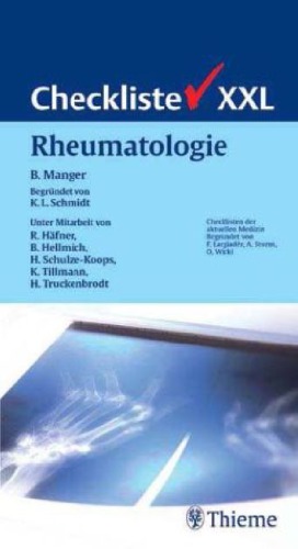 Checkliste XXL Rheumatologie : 94 Tabellen