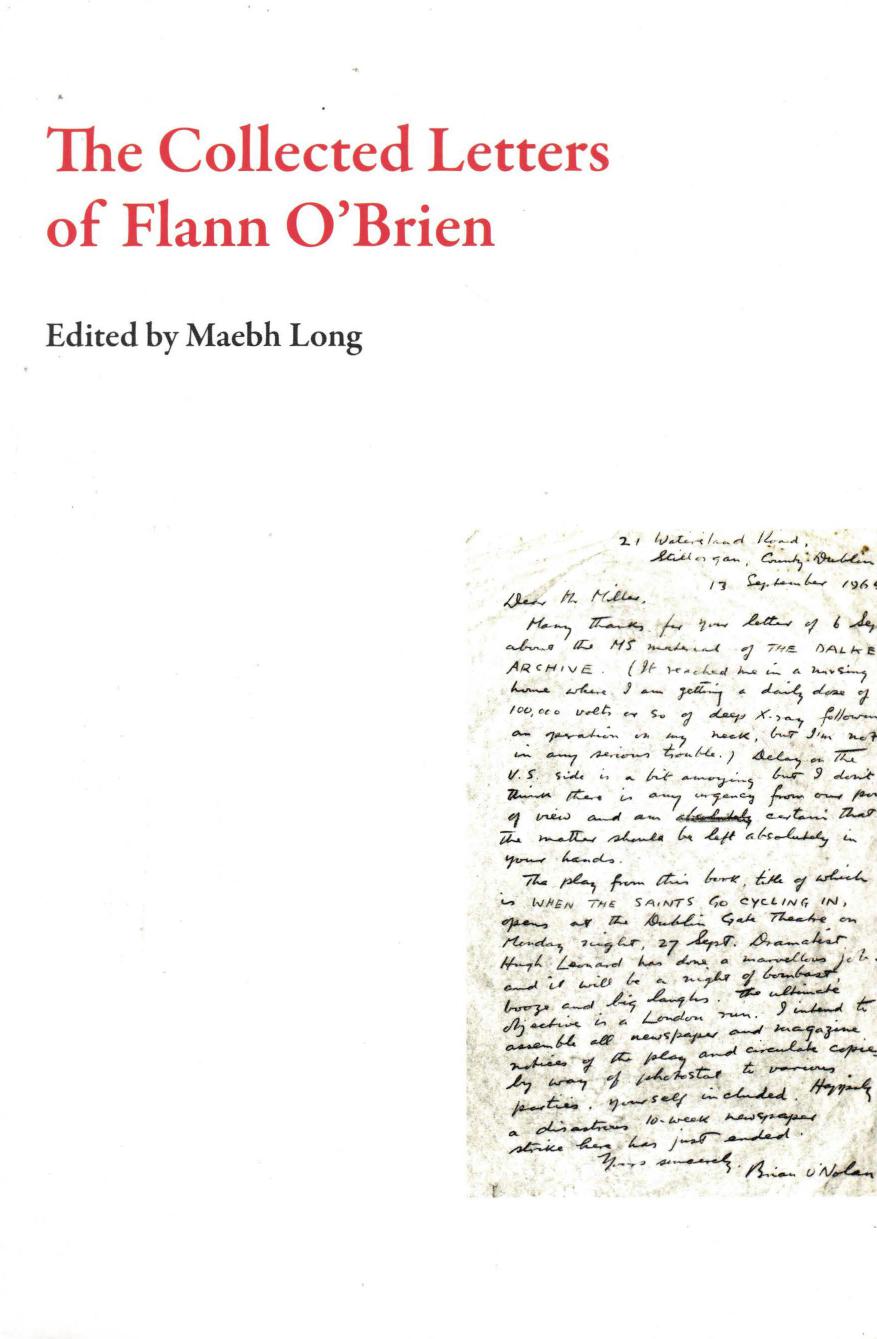 The Collected Letters of Flann O’Brien