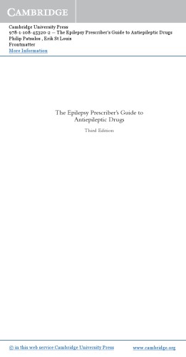 The Epilepsy Prescriber’s Guide to Antiepileptic Drugs