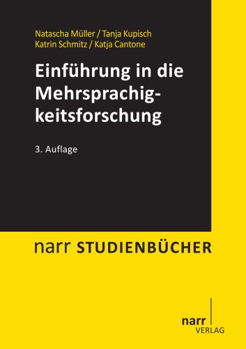 Einführung in die Mehrsprachigkeitsforschung