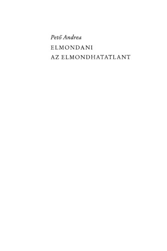 Elmondani ​az elmondhatatlant