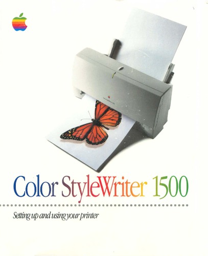 Color Stylewriter 1500 Manual. Setting up and using your printer