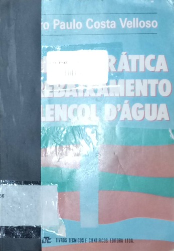 Teoria E Pratica De Rebaixamento Do Lençol D’Agua