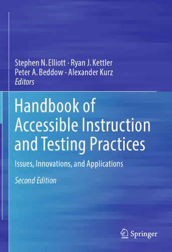 Handbook of Accessible Instruction and Testing Practices