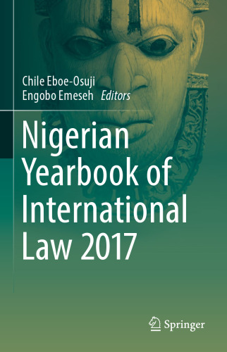 Nigerian Yearbook of International Law 2017