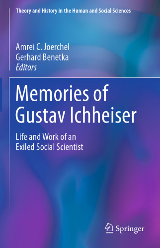 Memories of Gustav Ichheiser