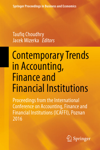 Contemporary Trends in Accounting, Finance and Financial Institutions