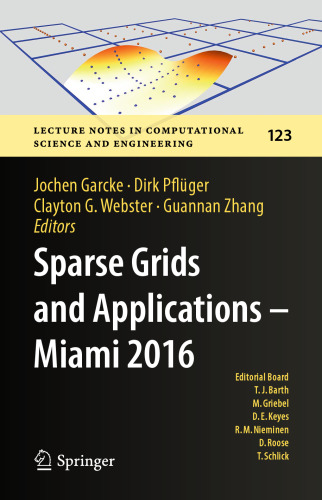 Sparse Grids and Applications - Miami 2016