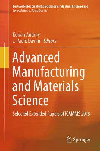 Advanced Manufacturing and Materials Science