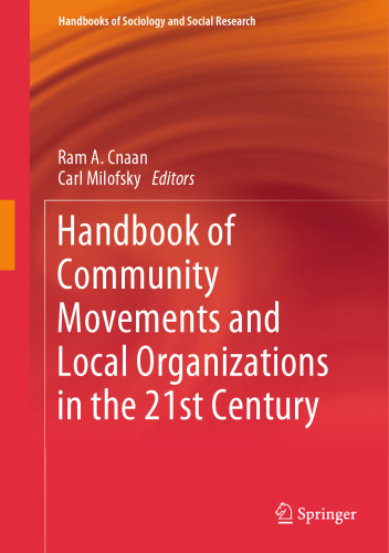 Handbook of Community Movements and Local Organizations in the 21st Century