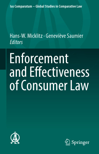 Enforcement and Effectiveness of Consumer Law