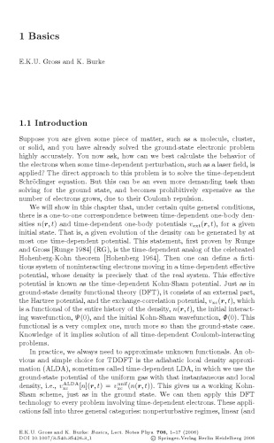Time-Dependent Density Functional Theory
