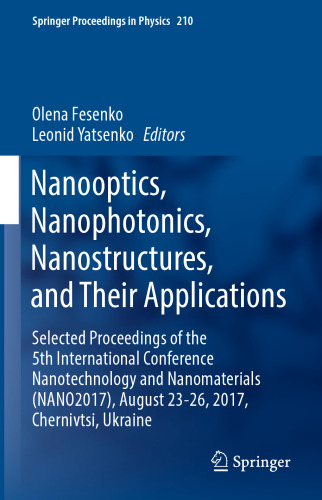 Nanooptics, Nanophotonics, Nanostructures, and Their Applications