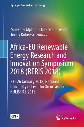 Africa-EU Renewable Energy Research and Innovation Symposium 2018 (RERIS 2018)