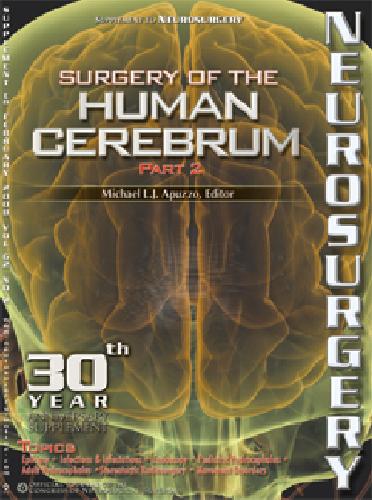 Surgery of the Human Cerebrum
