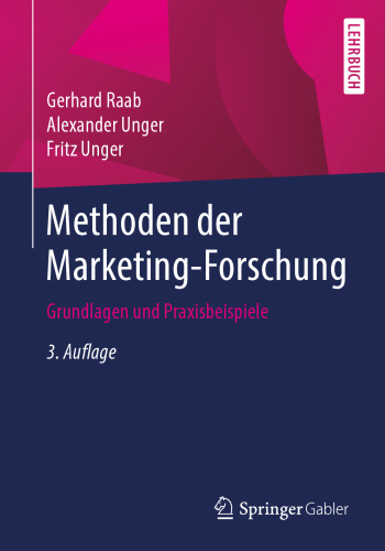 Methoden der Marketing-Forschung
