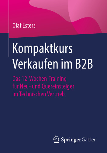 Kompaktkurs Verkaufen im B2B