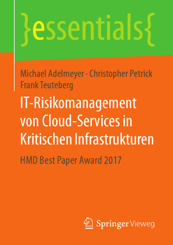 IT-Risikomanagement von Cloud-Services in Kritischen Infrastrukturen