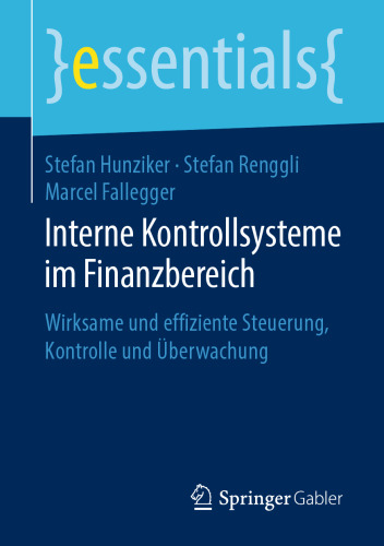 Interne Kontrollsysteme im Finanzbereich