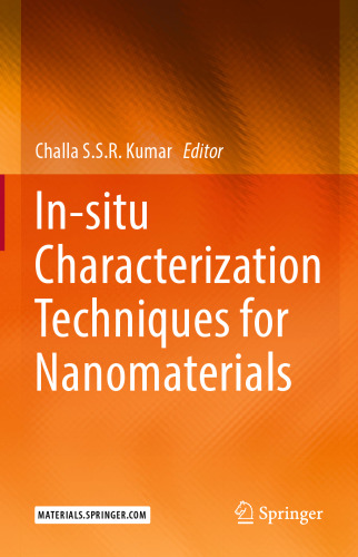 In-situ Characterization Techniques for Nanomaterials